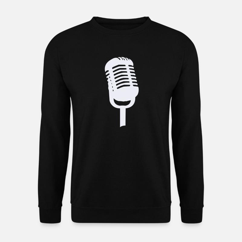 Microphone - Unisex Sweatshirt - black