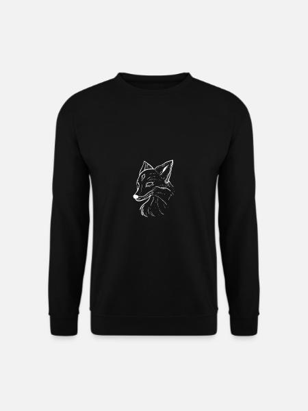 Fox Queen Animal Scientist Poison - Unisex Sweatshirt - black