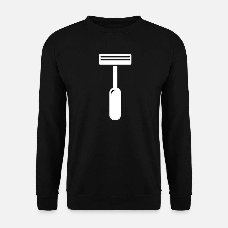 Rasieren - Unisex Pullover - Schwarz