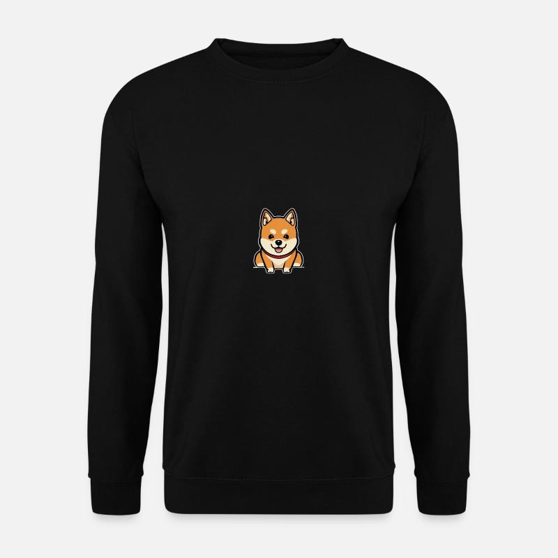 Dog Shiba Inu training - Unisex Sweatshirt - black