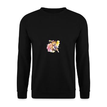 Ballon de sport japonais Shiba Inu pour chien - Sweat-shirt Unisexe - noir - Devant - Alina (178cm) & Michal (187cm)