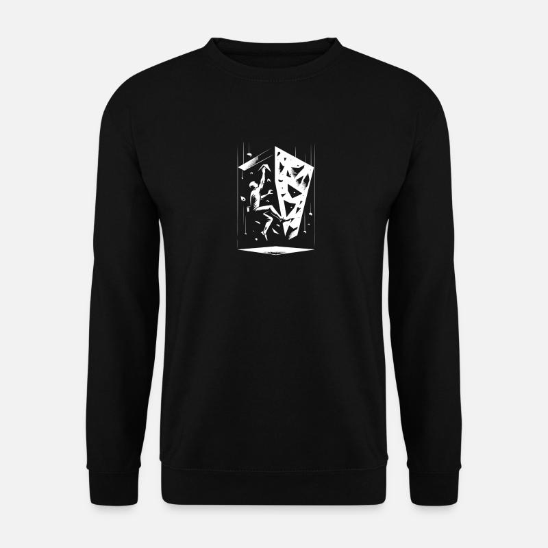 Boulderer - Sweat-shirt Unisexe - noir