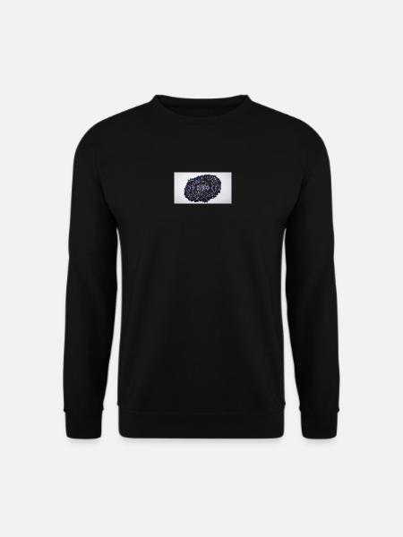 Moon Phase Constellation Mosaic - Unisex Sweatshirt - black