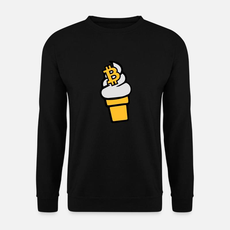 Bitcoin-Cream - Unisex Sweatshirt - black