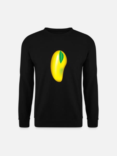 I love mango fruit - Unisex Sweatshirt - black