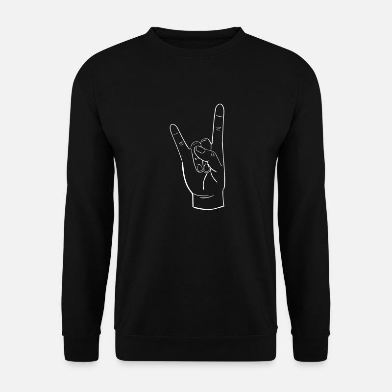 ROCK - Unisex Sweatshirt - black