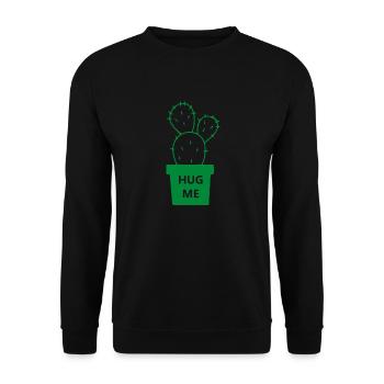 Florist Flower Plant Nature Gardener - Unisex Sweatshirt - black - Front - Alina (178cm) & Michal (187cm)