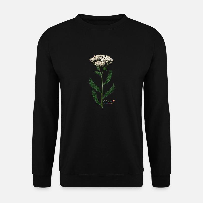 Schafgarbe - Unisex Pullover - Schwarz