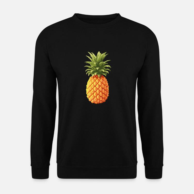 Pineapple colorful - Unisex Sweatshirt - black