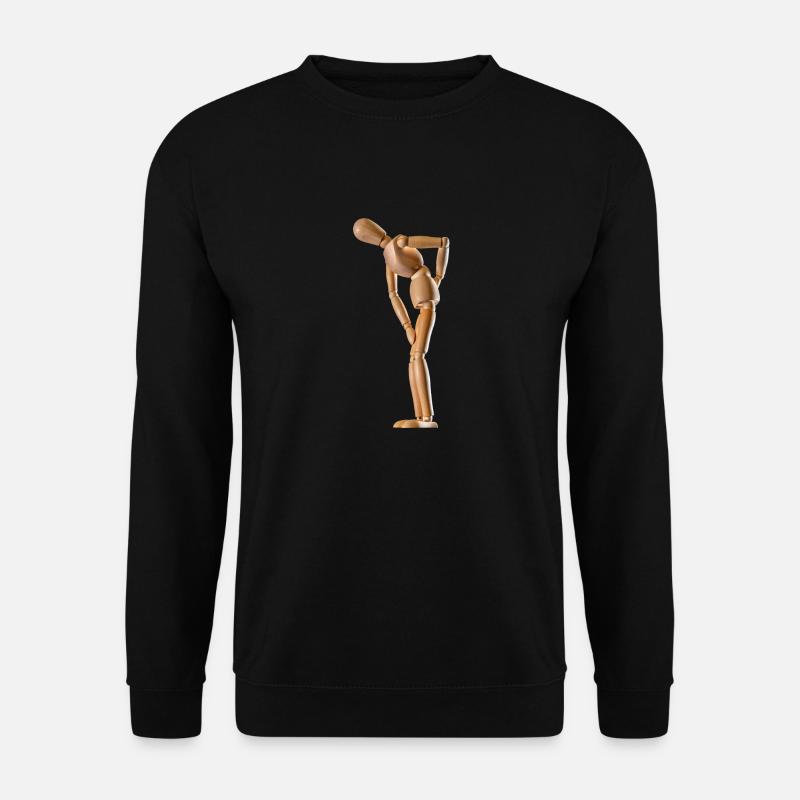 Backache - Unisex Sweatshirt - black