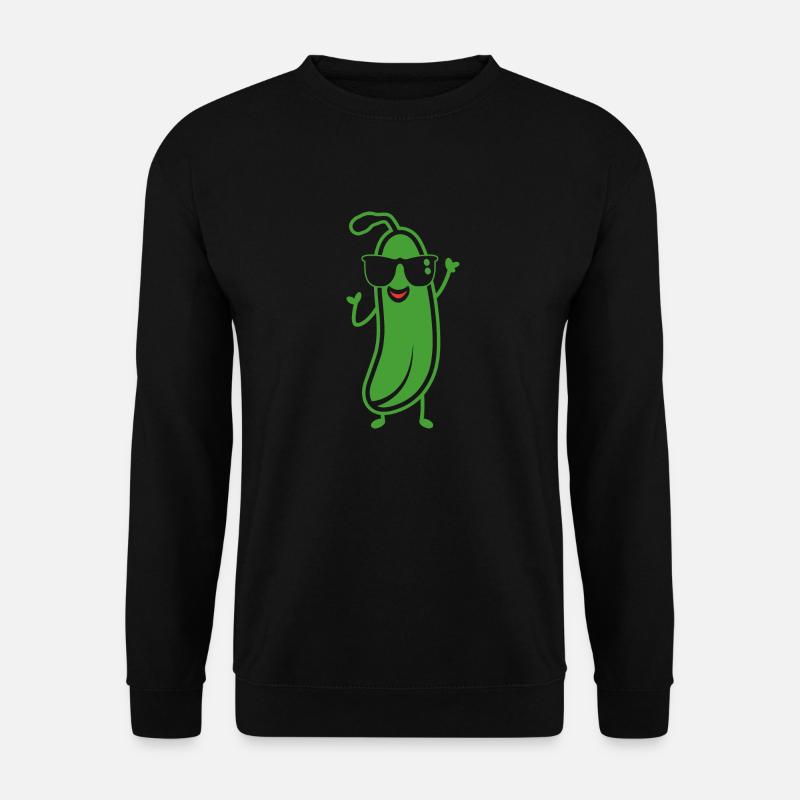 Zucchini - Unisex Pullover - Schwarz