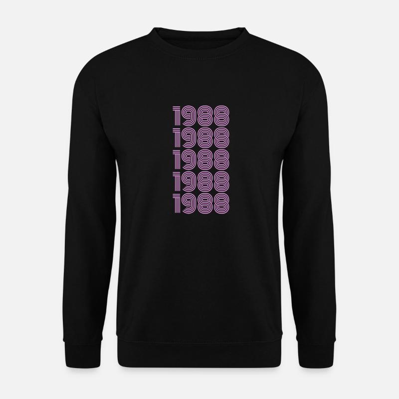 1988 - Unisex Pullover - Schwarz