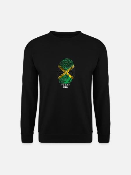 Jamaika it's in my dna - Unisex Sweatshirt - black