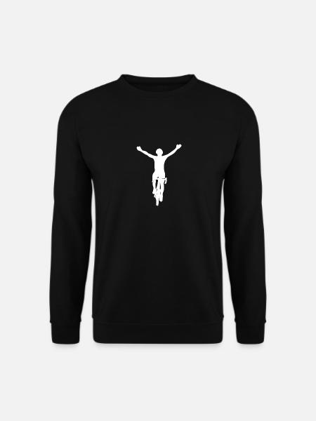 Bicycle Road Bike Bike - Unisex Sweatshirt - black