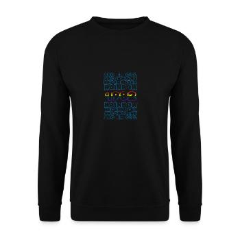 Year 1982 - Unisex Sweatshirt - black - Front - Alina (178cm) & Michal (187cm)