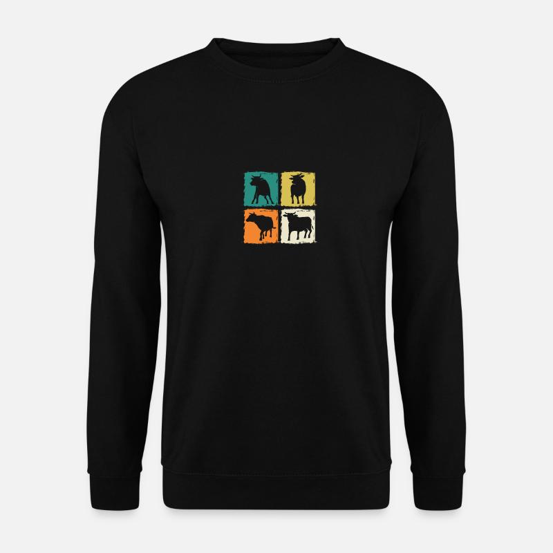 Buffalo Cattle Oxen - Unisex Sweatshirt - black