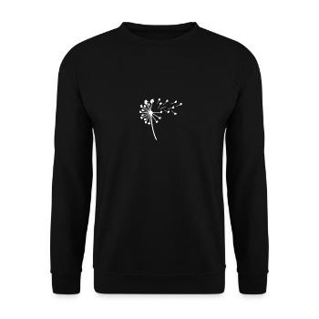 Reiten Pferd - Unisex Pullover - Schwarz - Vorne - Alina (178cm) & Michal (187cm)