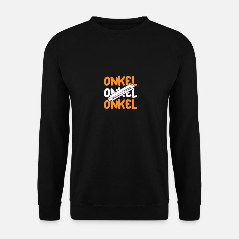 Harmonica Oncle Harmonica - Sweat-shirt Unisexe - noir