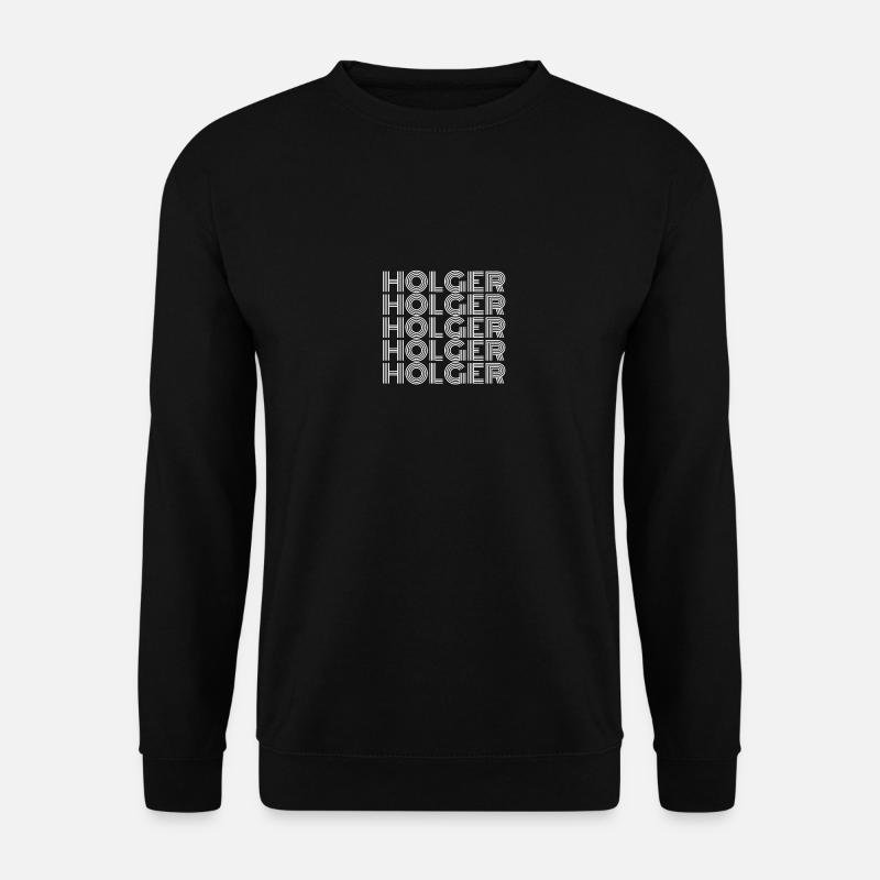 Holger - Unisex Pullover - Schwarz