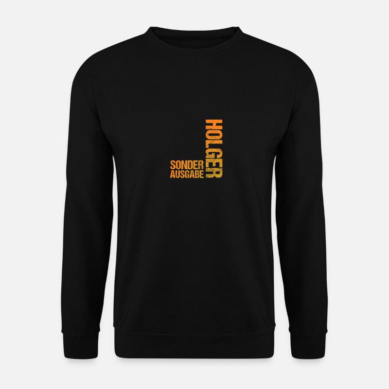 Holger - Unisex Pullover - Schwarz