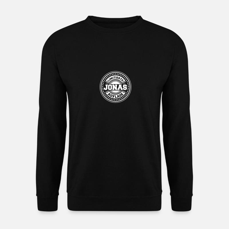 Jonas - Unisex Pullover - Schwarz