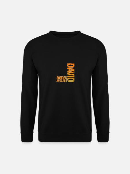 David - Unisex Sweatshirt - black