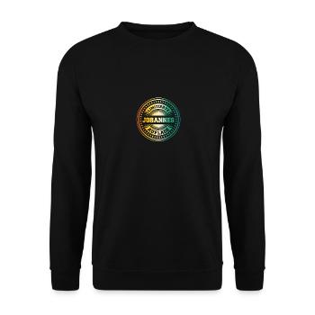Johannes - Sweat-shirt Unisexe - noir - Devant - Alina (178cm) & Michal (187cm)