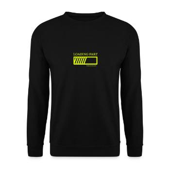 Loading Fart - Unisex Sweatshirt - black - Front - Alina (178cm) & Michal (187cm)