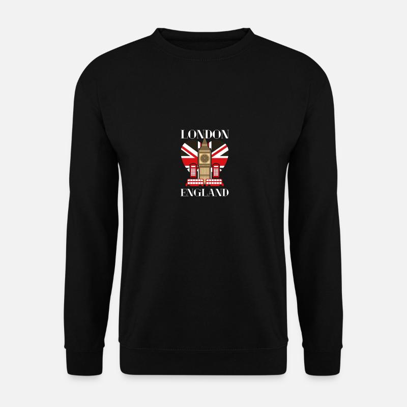 London England - Unisex Pullover - Schwarz