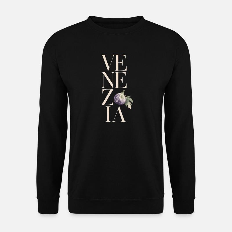 VENEZIA – Feigen - Unisex Pullover - Schwarz