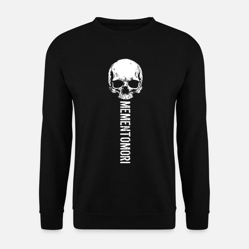 Skull Art Memento Mori - Unisex Sweatshirt - black