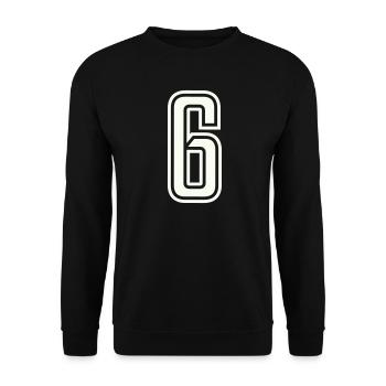 6 - Unisex Sweatshirt - black - Front - Alina (178cm) & Michal (187cm)