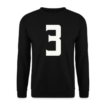 3 - Sweat-shirt Unisexe - noir - Devant - Alina (178cm) & Michal (187cm)