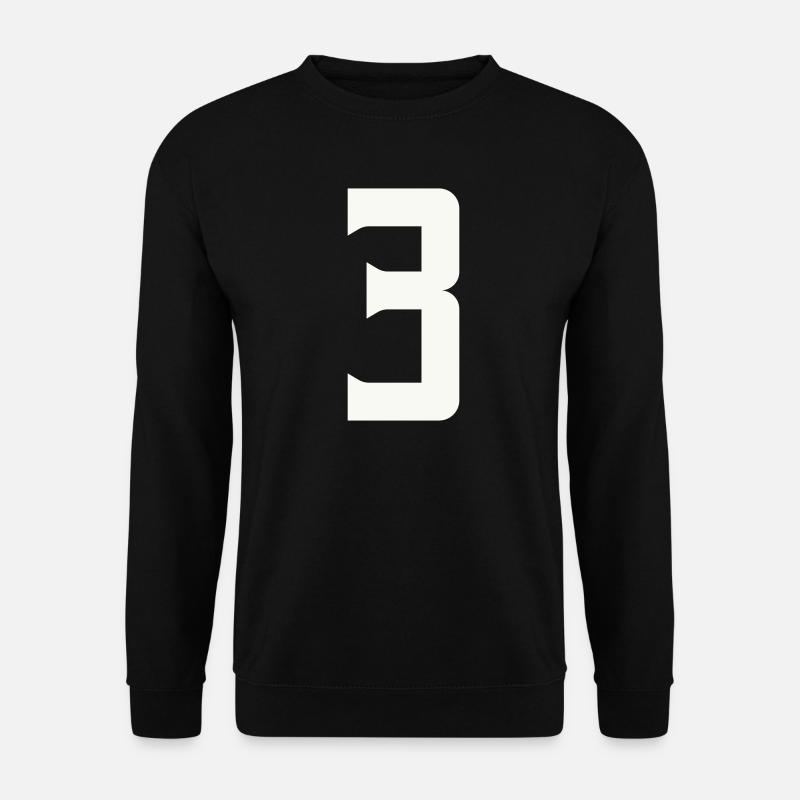 3 - Unisex Pullover - Schwarz