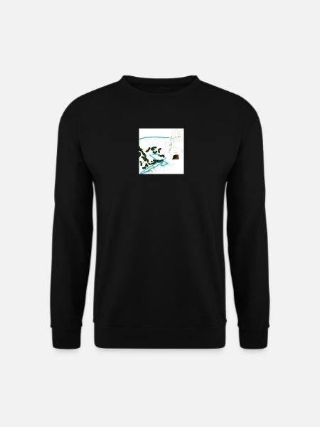 uuwuwuwuwwuu - Unisex Pullover - Schwarz