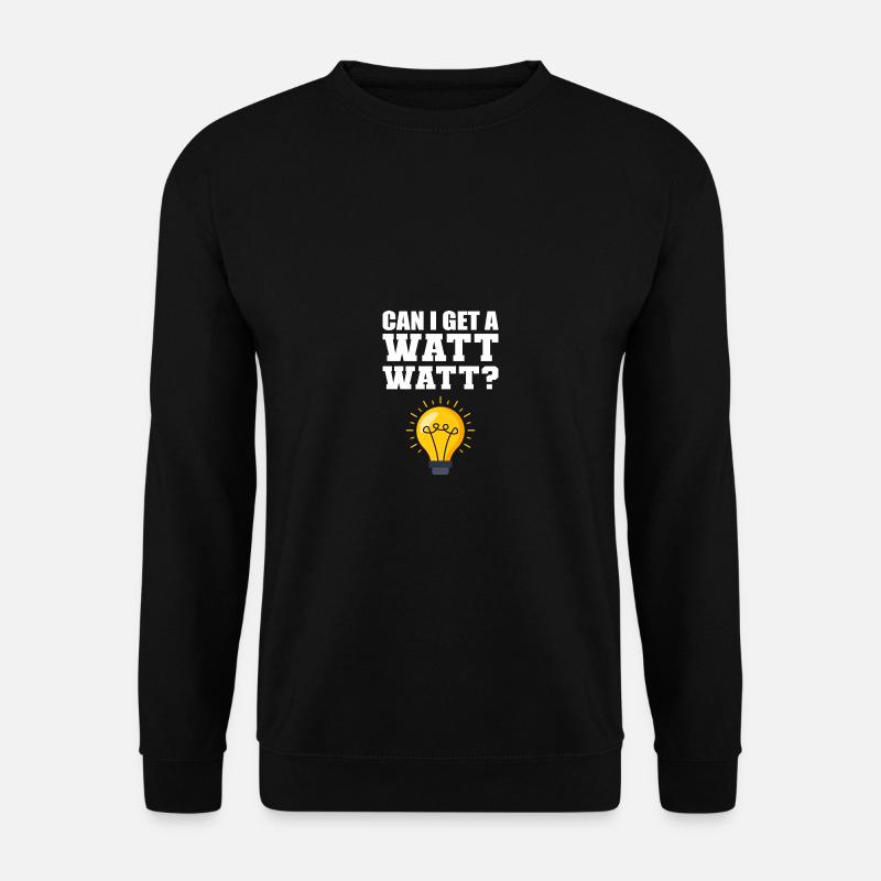 Watt Watt? Electrical Engineer Poison - Unisex Sweatshirt - black