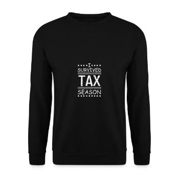 Poison des vérificateurs de la saison des impôts - Sweat-shirt Unisexe - noir - Devant - Alina (178cm) & Michal (187cm)