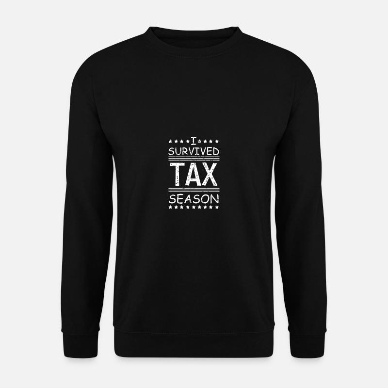 Steuersaison Wirtschaftsprüfer Gift - Unisex Pullover - Schwarz