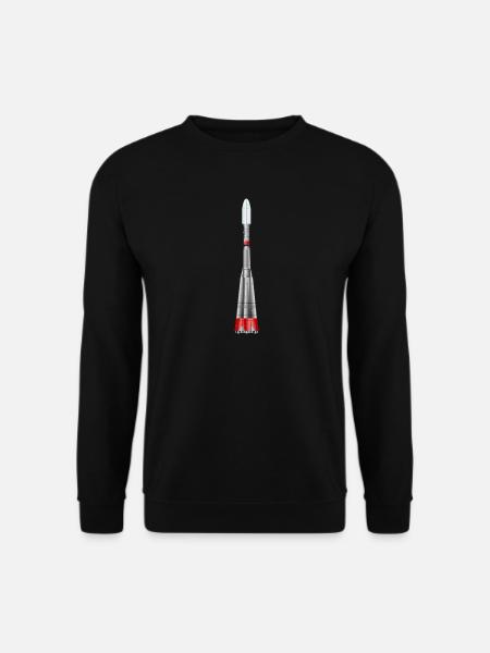 Soyuz rocket - Unisex Sweatshirt - black