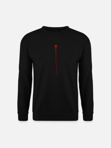 sang - Sweat-shirt Unisexe - noir