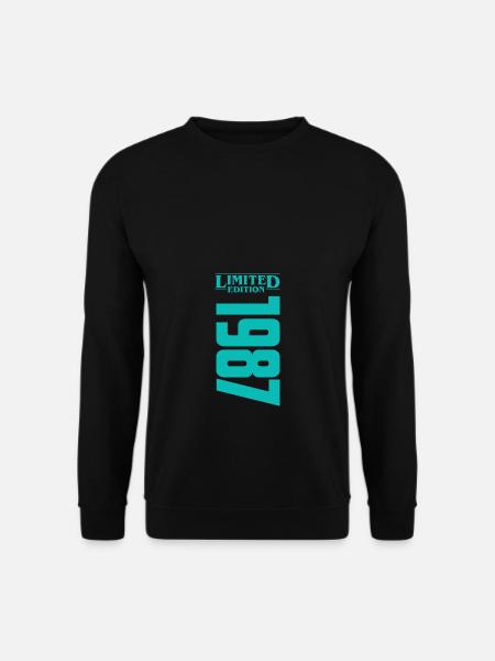 1987 Birthday design - Unisex Sweatshirt - black