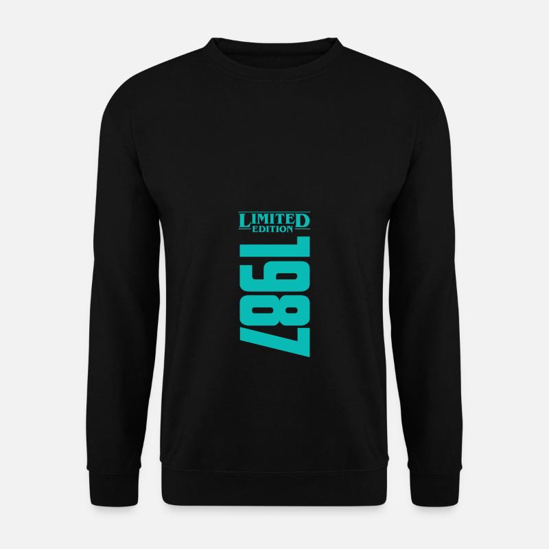 1987 Birthday design - Unisex Sweatshirt - black