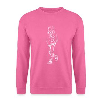 kpop boy geschenkidee - Unisex Pullover - Pink - Vorne