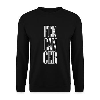 Monat Der Aufklärung Über Krebs-gewinner - Unisex Pullover - Schwarz - Vorne - Alina (178cm) & Michal (187cm)