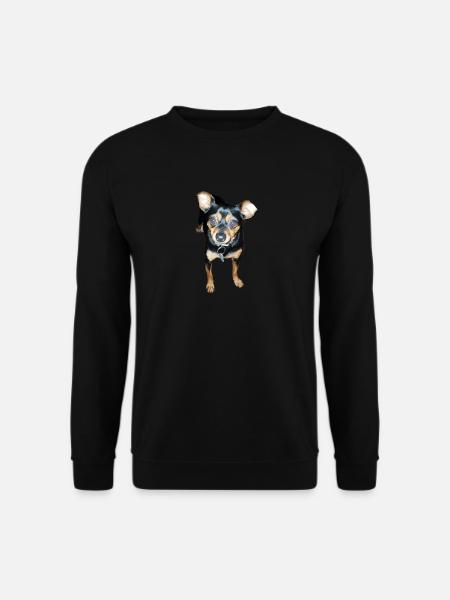 Miniature Pinscher dog - Unisex Sweatshirt - black