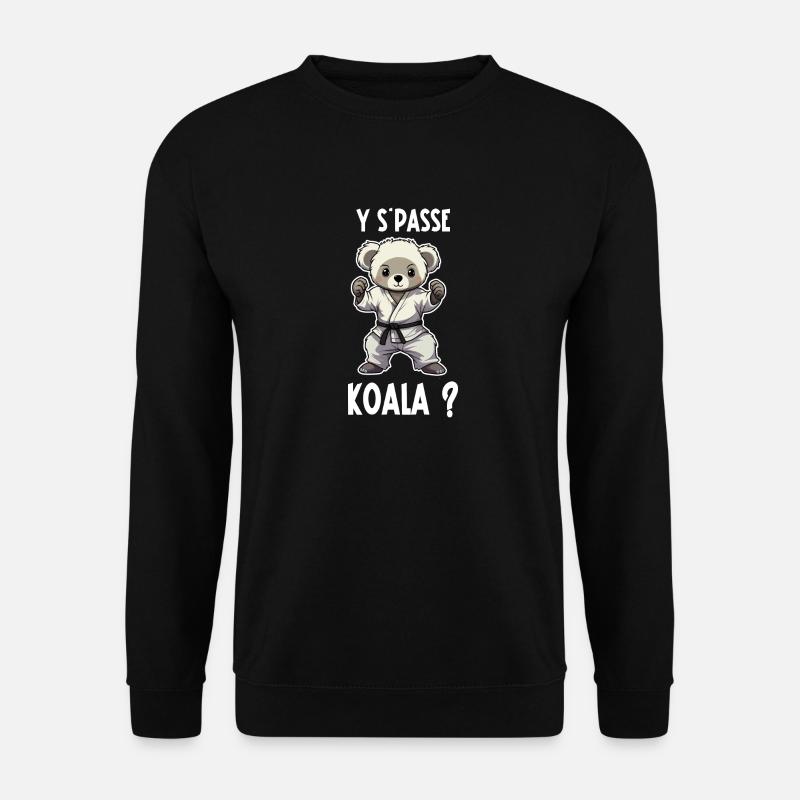 y s'passe koala ? - Sweat-shirt Unisexe - noir