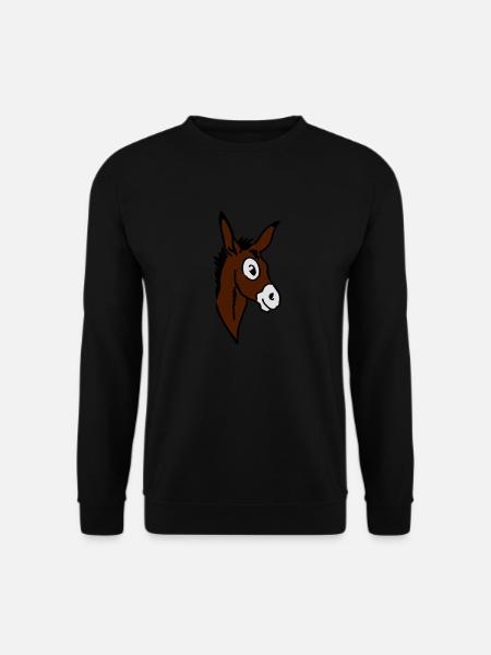 Esel - Unisex Pullover - Schwarz