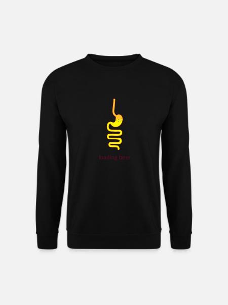 Magen Bier - Unisex Pullover - Schwarz