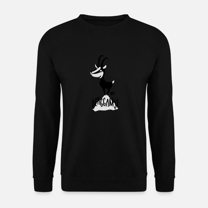Gämse - Berggamsl - Unisex Pullover - Schwarz