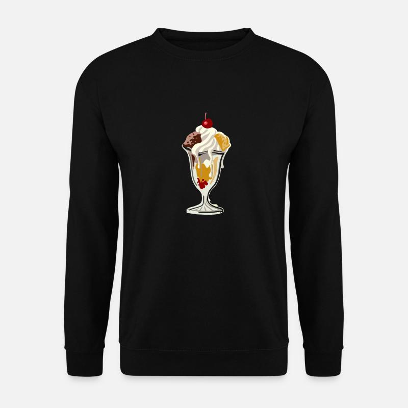coupe glacée - Sweat-shirt Unisexe - noir